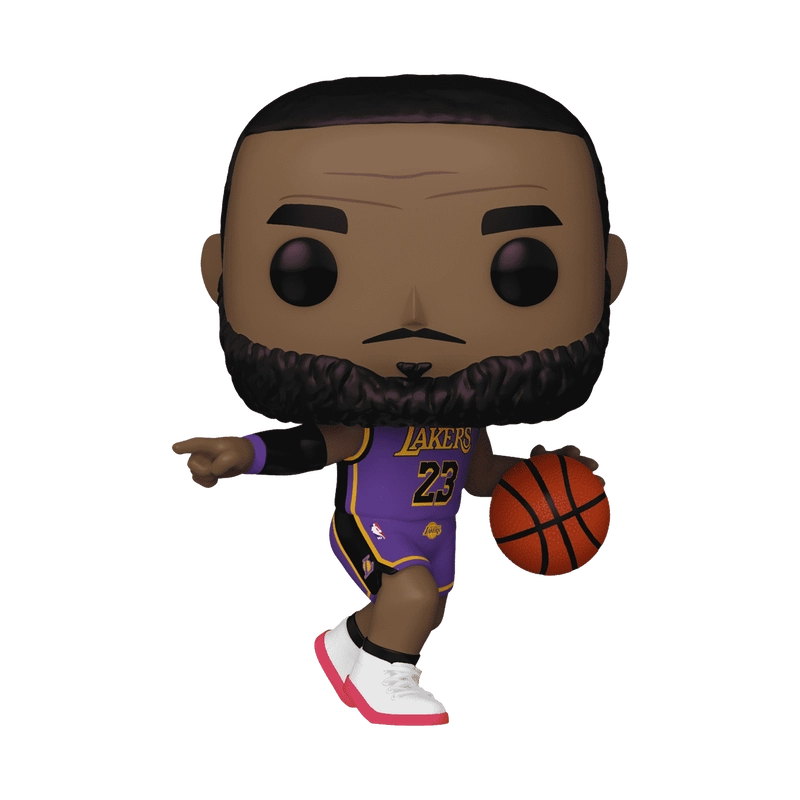 Funko - Pop! كرة السلة: دوري السلة الأمريكي للمحترفين ليكرز - ليبرون جيمس | 3 سنوات فما فوق Funko - Pop! كرة السلة: دوري السلة الأمريكي للمحترفين ليكرز - ليبرون جيمس | 3 سنوات فما فوق
