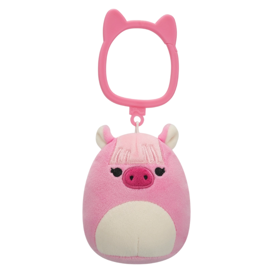 Squishmallows Clip-On Little Plush 3.5" Veronika the Pink Shetland Pony with Bangs | 1-6Y — BambiniJO Jordan