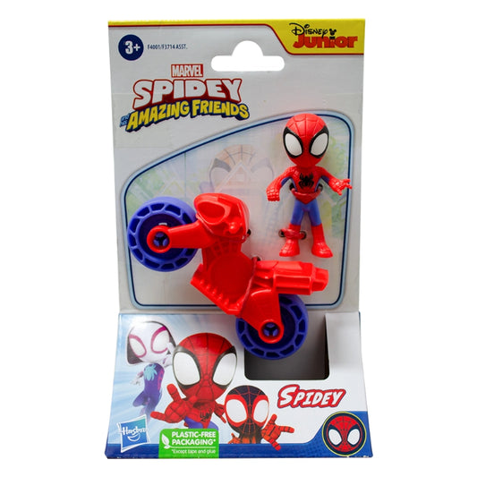 Spidey and His Amazing Friends - Spidey Amazing Friends Bike and Figure- Spidey | 3Y+