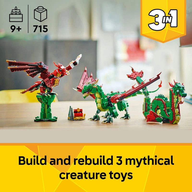 Lego - Medieval Dragon 715 Pcs 9Y+ — BambiniJO Jordan