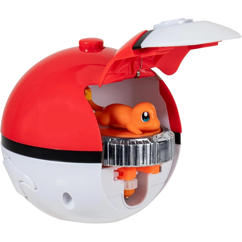 Pokemon - Battle Spinner Single Pack- Charmander & Poke Ball | 4Y+