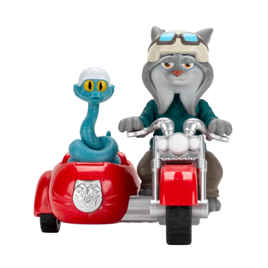 Zootropolis - Little Vehicle with Figure- Pawbert the Lynx with Gary Snake | 3Y+