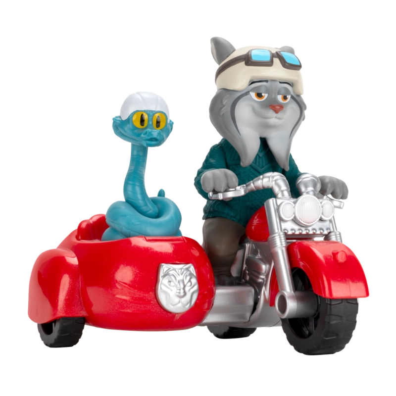 Zootropolis - Little Vehicle with Figure- Pawbert the Lynx with Gary Snake | 3Y+