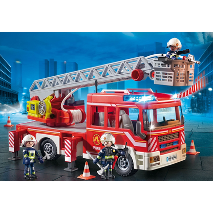 Playmobil - Fire Ladder Unit- 89 Pcs | 4Y+