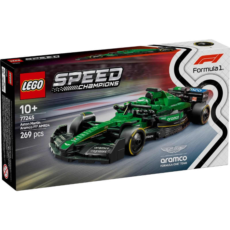 Lego - Aston Martin Aramco F1 AMR24 Race Car 269 Pcs 10Y+ — BambiniJO Jordan