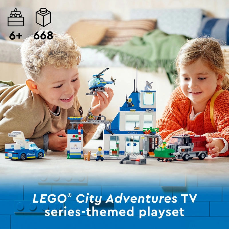 Lego - Police Station 668 Pcs 6Y+ — BambiniJO Jordan