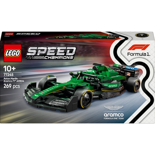 Lego - Aston Martin Aramco F1 AMR24 Race Car 269 Pcs 10Y+ — BambiniJO Jordan