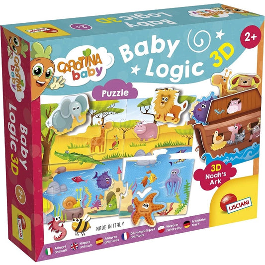 Carotina Baby Logic 3d Animals 2Y+