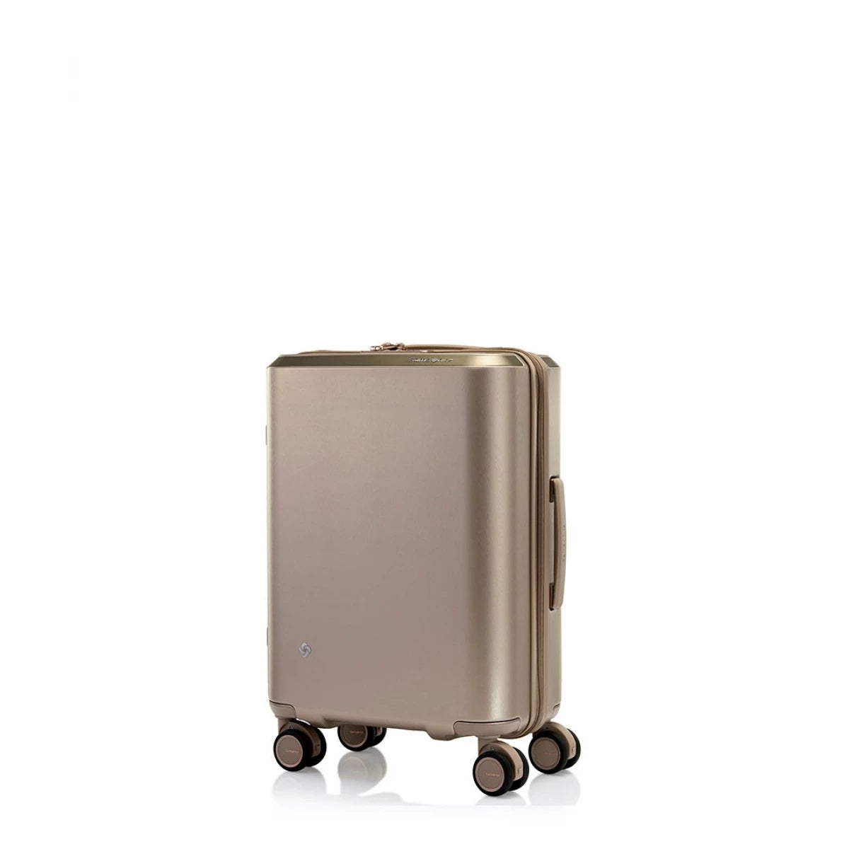 Samsonite - حقيبة سفر إيفوا زد سبينر 55/20 باللون الذهبي العاجي | كابينة Samsonite - حقيبة سفر إيفوا زد سبينر 55/20 باللون الذهبي العاجي | كابينة
