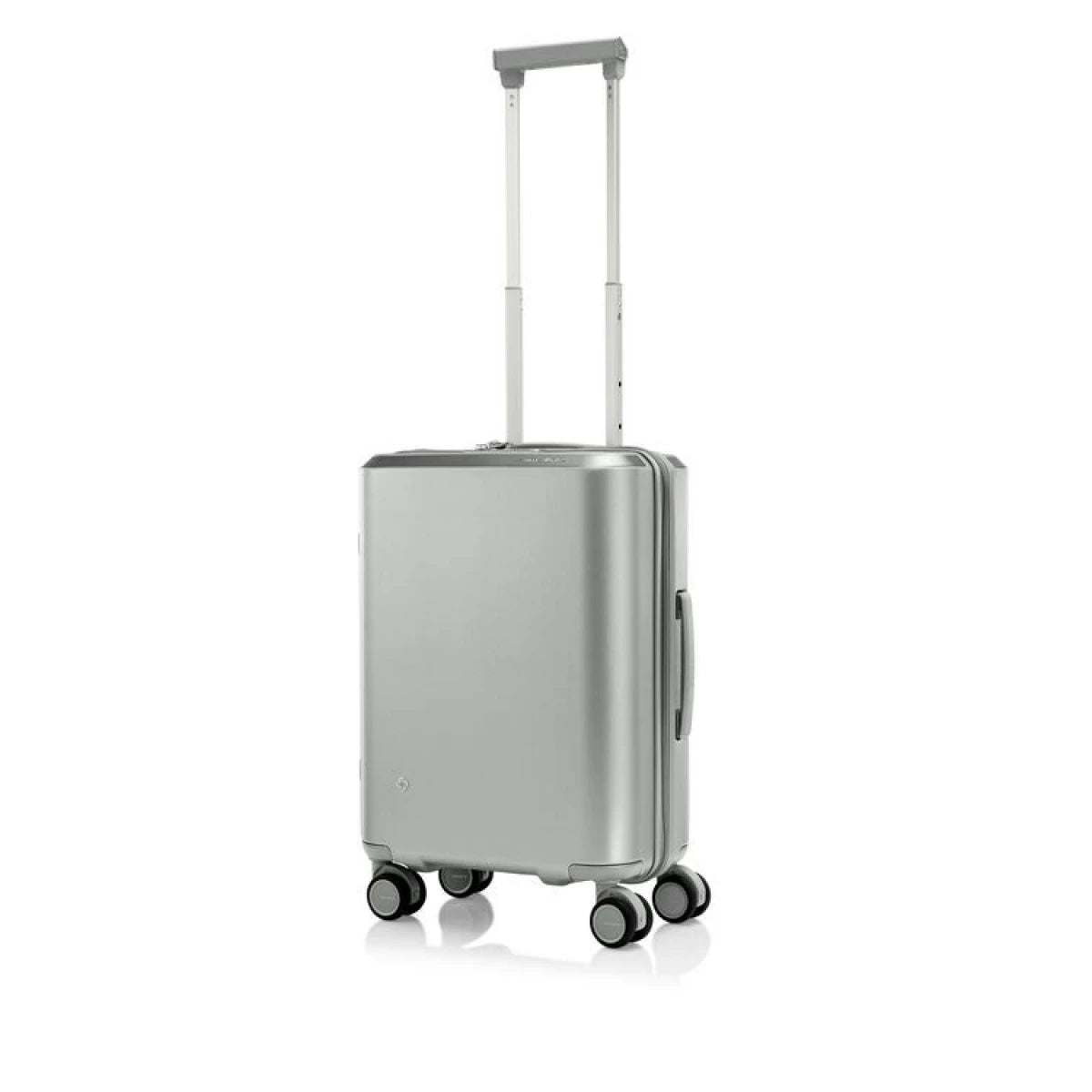 Samsonite - حقيبة سفر إيفوا زد دوارة 55/20 فضي | للمقصورة Samsonite - حقيبة سفر إيفوا زد دوارة 55/20 فضي | للمقصورة
