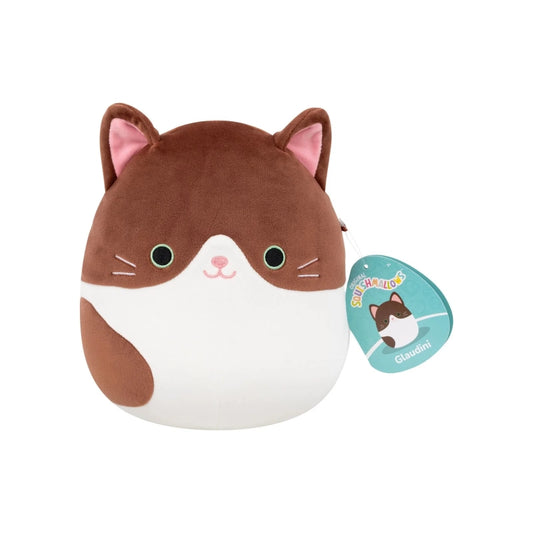 Squishmallows - Little Plush 7.5" Glaudini the Dark Brown Tuxedo Cat | 1-6Y