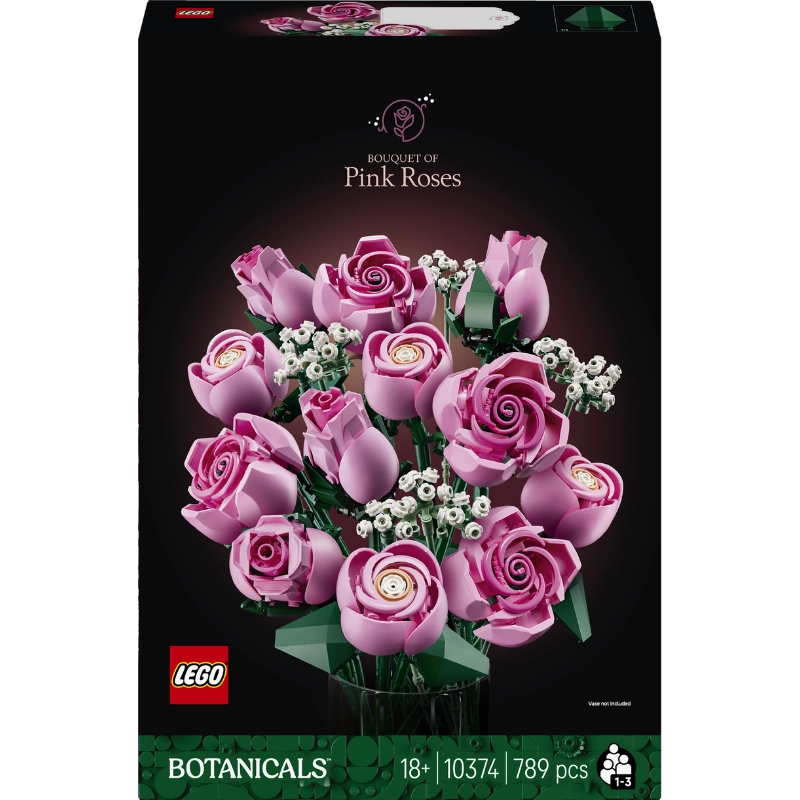 Lego - Bouquet of Pink Roses 789 Pcs 18Y+ — BambiniJO Jordan