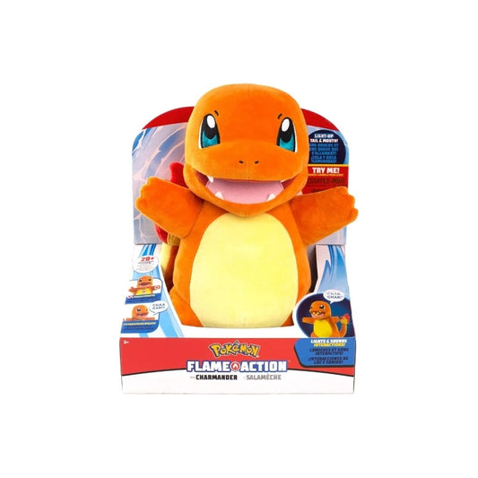 Pokemon - Feature Plush (Flame Action) Charmander | 3Y+