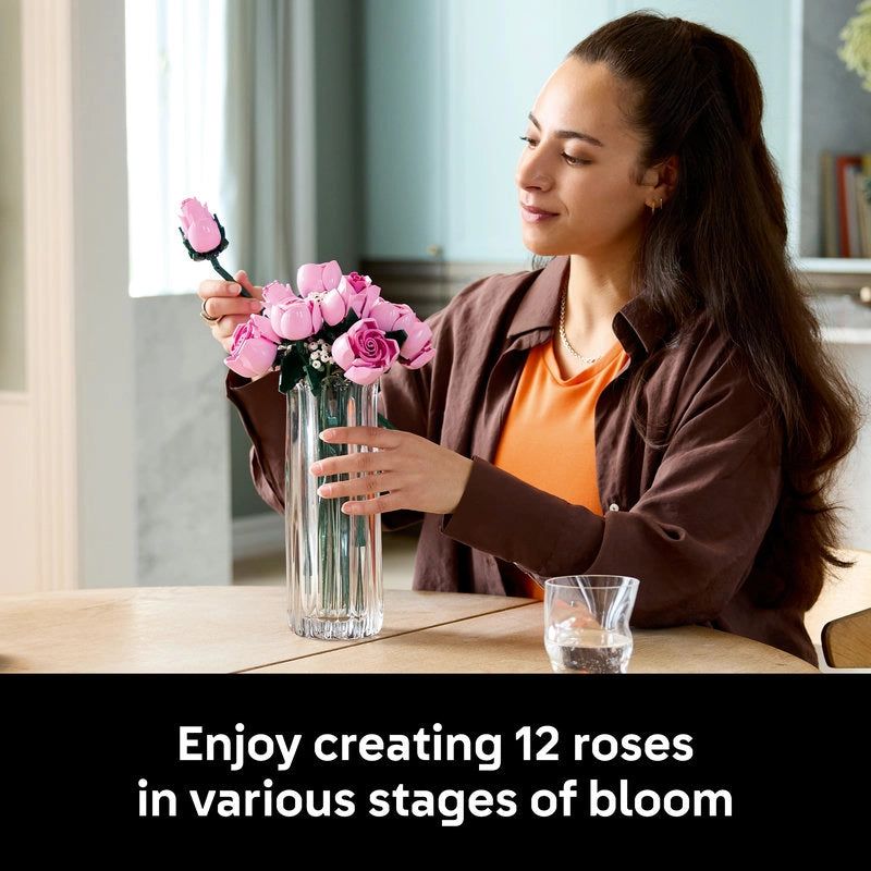 Lego - Bouquet of Pink Roses 789 Pcs 18Y+ — BambiniJO Jordan