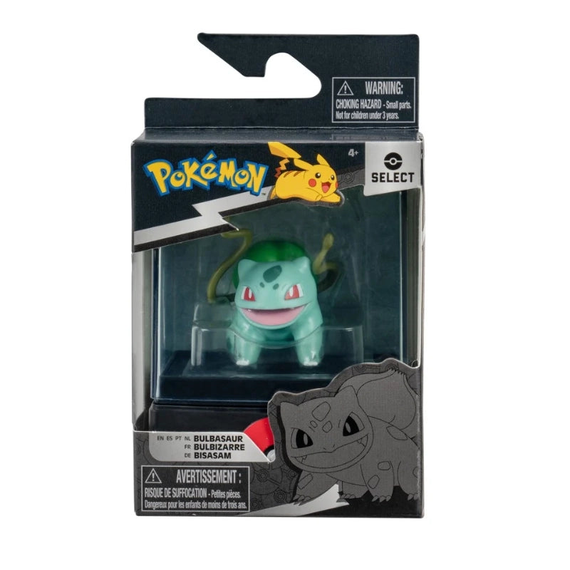 Pokemon - Select Figure with Case- Bulbasaur | 4Y+ Pokemon - Select Figure with Case- Bulbasaur | 4Y+