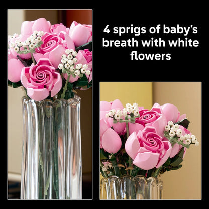 Lego - Bouquet of Pink Roses 789 Pcs 18Y+ — BambiniJO Jordan