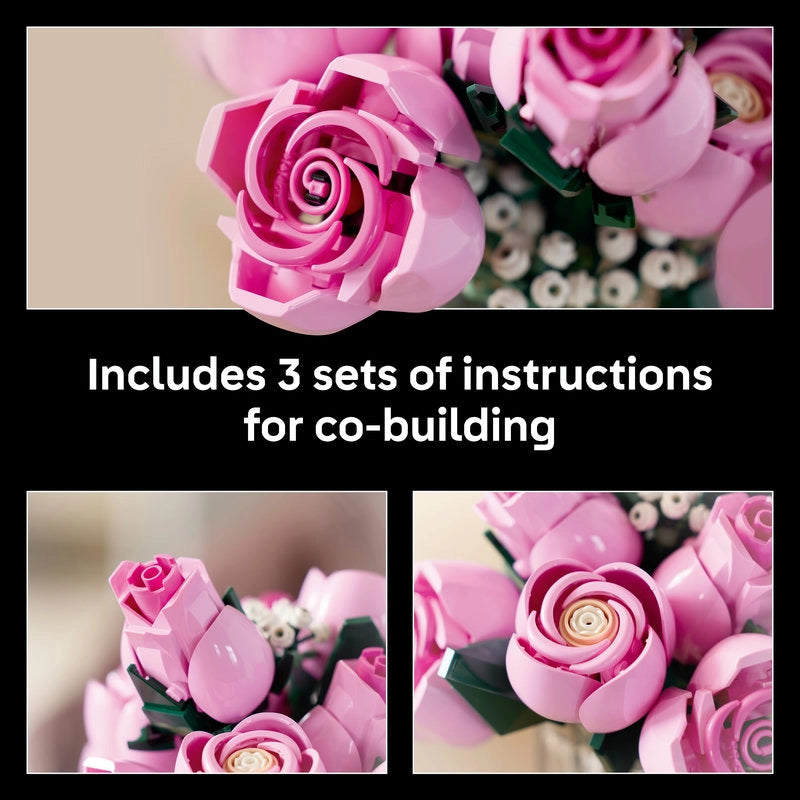 Lego - Bouquet of Pink Roses 789 Pcs 18Y+ — BambiniJO Jordan
