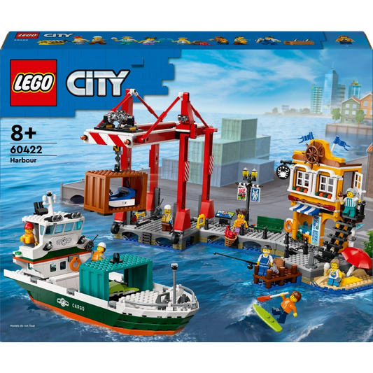 Lego - Seaside Harbor with Cargo Ship 1226 Pcs 8Y+ — BambiniJO Jordan