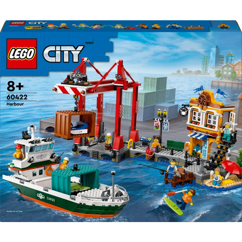 Lego - Seaside Harbor with Cargo Ship 1226 Pcs 8Y+ — BambiniJO Jordan