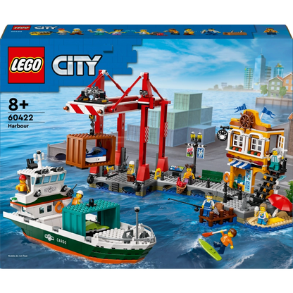 Lego - Seaside Harbor with Cargo Ship 1226 Pcs 8Y+ — BambiniJO Jordan