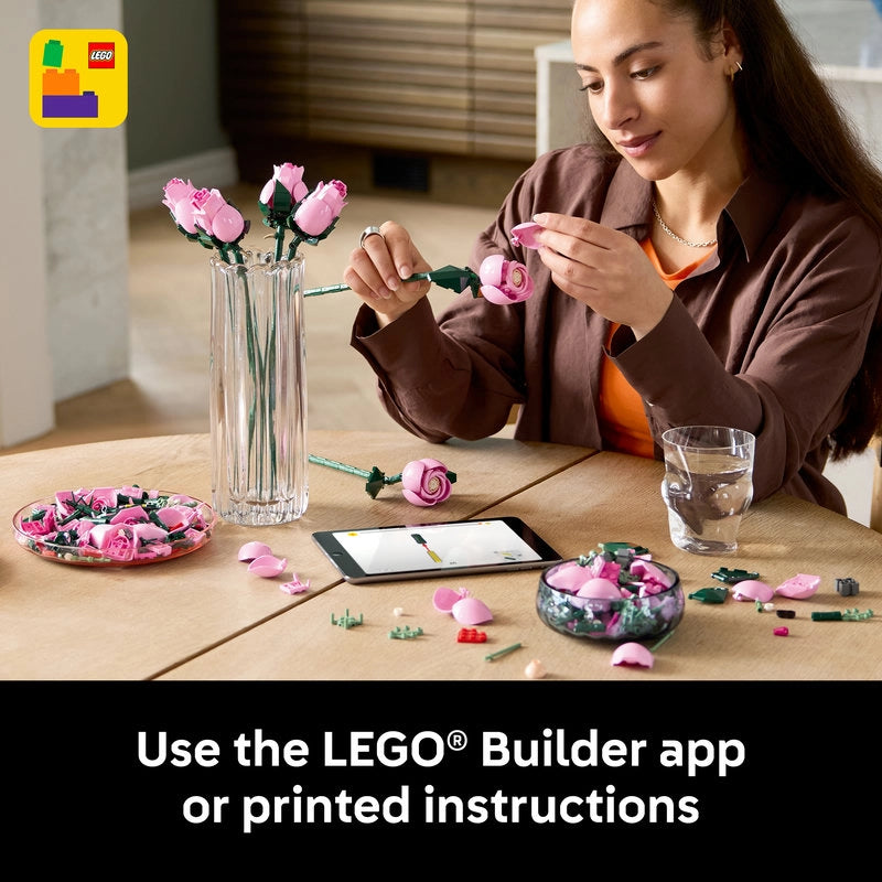 Lego - Bouquet of Pink Roses 789 Pcs 18Y+ — BambiniJO Jordan