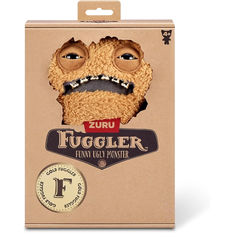 Fuggler - 9 بوصات ذهبي فاجس قطيفة سلسلة 1 - إرهاب قاضم | 4 سنوات فما فوق Fuggler - 9 بوصات ذهبي فاجس قطيفة سلسلة 1 - إرهاب قاضم | 4 سنوات فما فوق