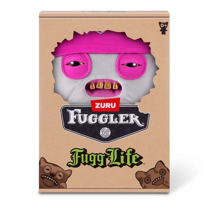 Fuggler - 9-Inch Fugg Life Plush Series 1- Squidge Grey | 4Y+