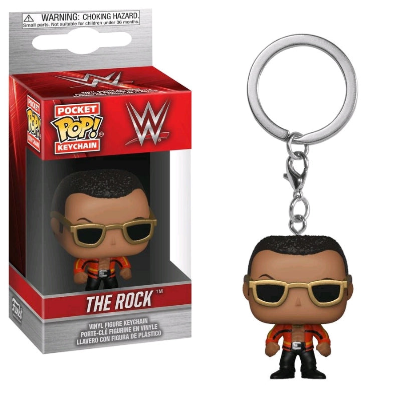 Funko - Pocket Pop! Animation: WWE- The Rock (Exclusive) | 3Y+ Funko - Pocket Pop! Animation: WWE- The Rock (Exclusive) | 3Y+