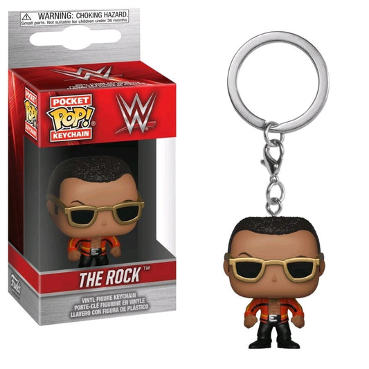 Funko - Pocket Pop! Animation: WWE- The Rock (Exclusive) | 3Y+