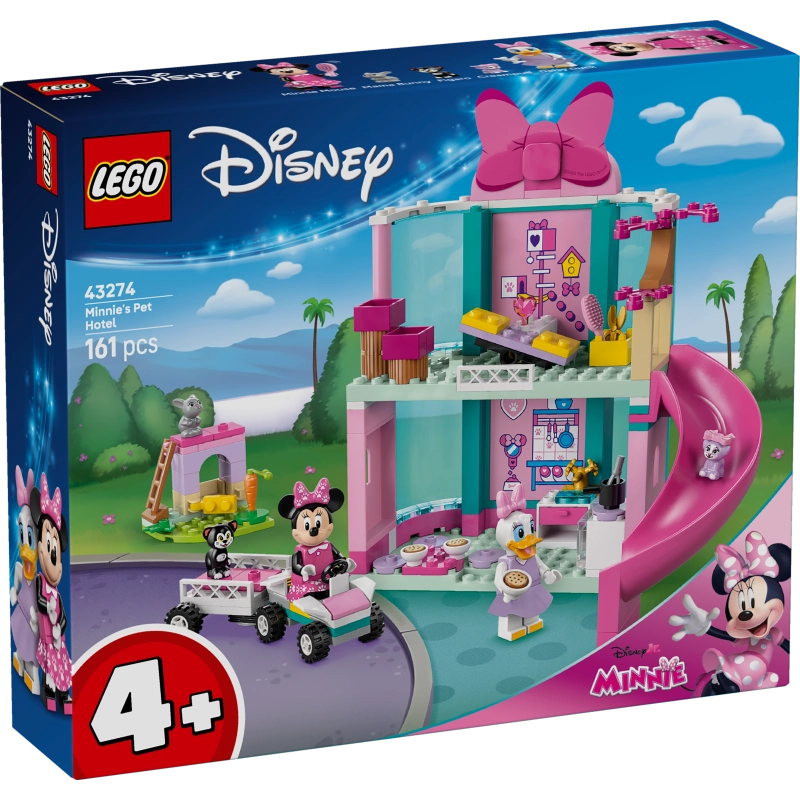 Lego - Minnie's Pet Hotel | 161 Pcs | 4Y+ Lego - Minnie's Pet Hotel | 161 Pcs | 4Y+