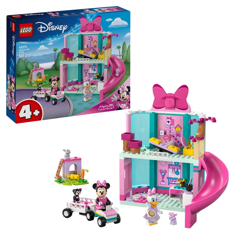 Lego - Minnie's Pet Hotel | 161 Pcs | 4Y+ Lego - Minnie's Pet Hotel | 161 Pcs | 4Y+