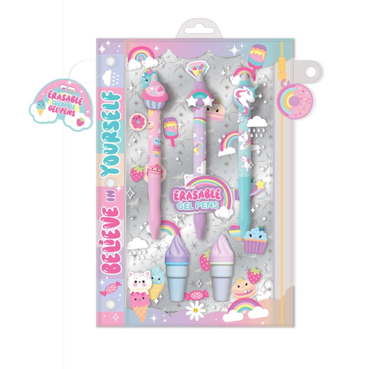 Click &Erasable Gel Pen | Rainbow | 5Y+