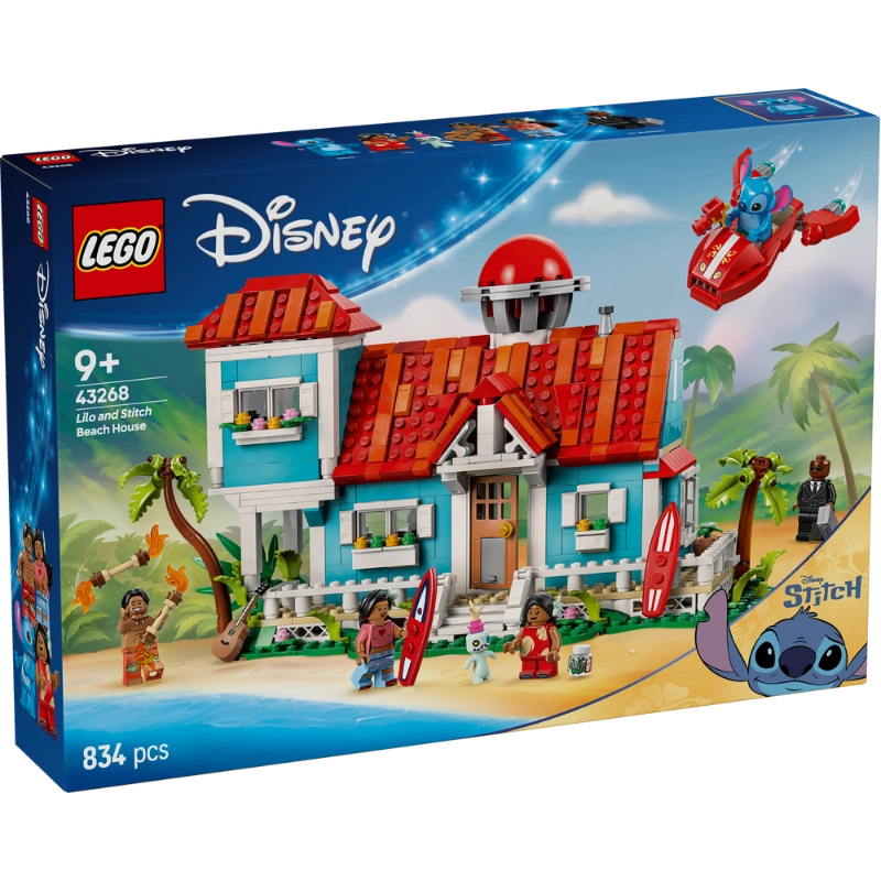 Lego - Lilo and Stitch Beach House 834 Pcs 9Y+ — BambiniJO Jordan