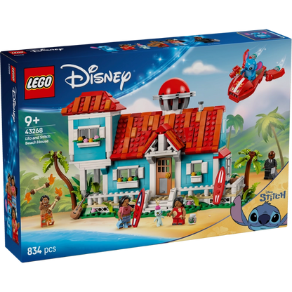 Lego - Lilo and Stitch Beach House 834 Pcs 9Y+ — BambiniJO Jordan