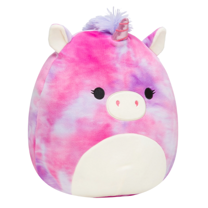 Squishmallows - Little Plush 7.5" Lola the Tie-Dye Unicorn | 1-6Y