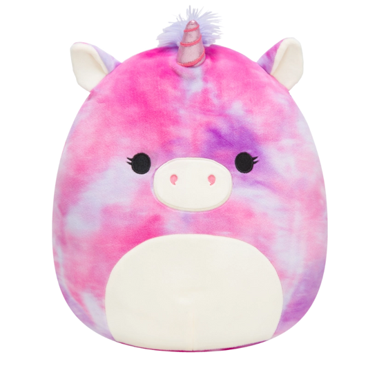 Squishmallows - Little Plush 7.5" Lola the Tie-Dye Unicorn | 1-6Y