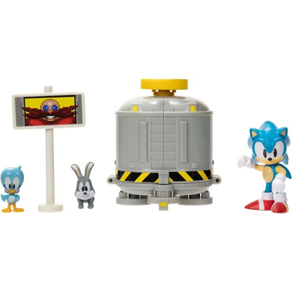 Sonic - 2.5" Level Clear Diorama Set | 3Y+