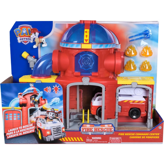 Paw Patrol - Fire Rescue Command Center Playset | 3Y+
