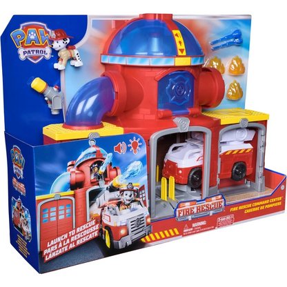 Paw Patrol - Fire Rescue Command Center Playset | 3Y+