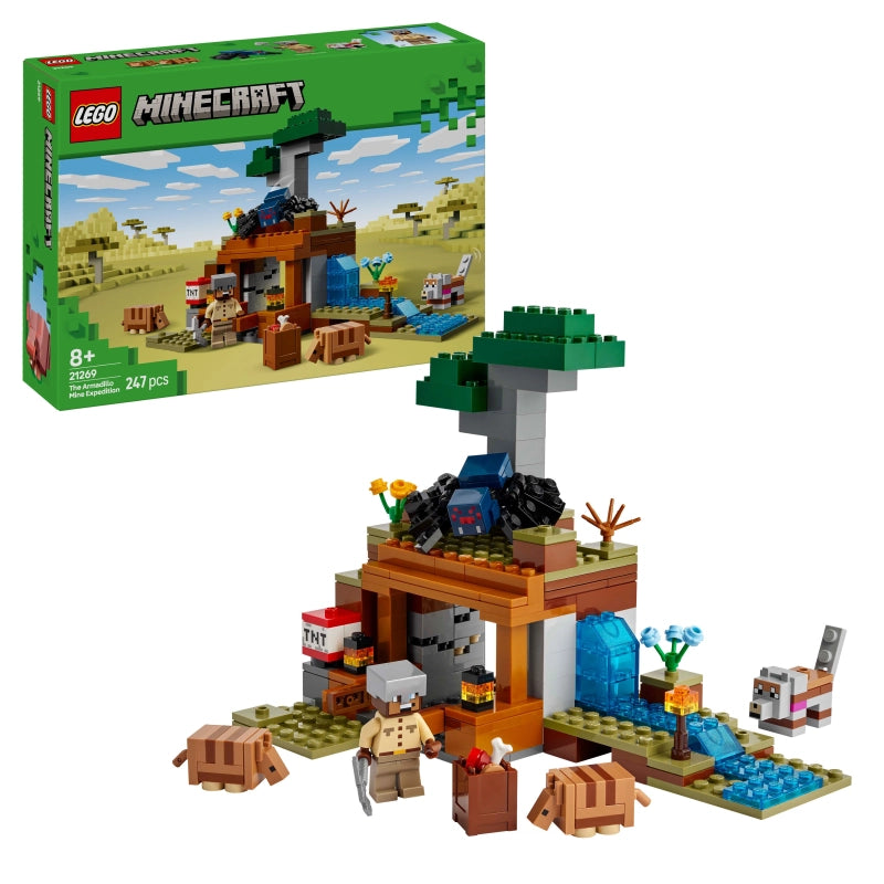 Lego - The Armadillo Mine Expedition 247 Pcs 8Y+ — BambiniJO Jordan