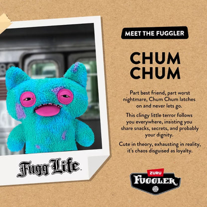 Fuggler - 9-Inch Fugg Life Plush Series 1- Chum Chum | 4Y+