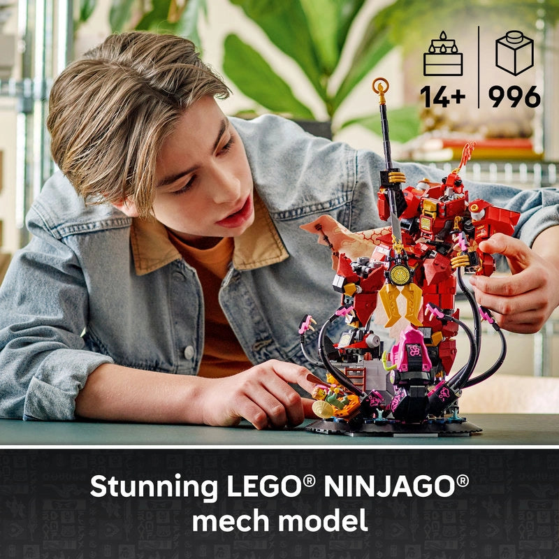 Lego - The Fire Knight Mech 996 Pcs 14Y+ — BambiniJO Jordan
