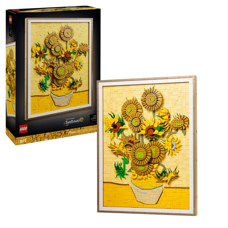 Lego - Vincent van Gogh – Sunflowers 2615 Pcs 18Y+ — BambiniJO Jordan