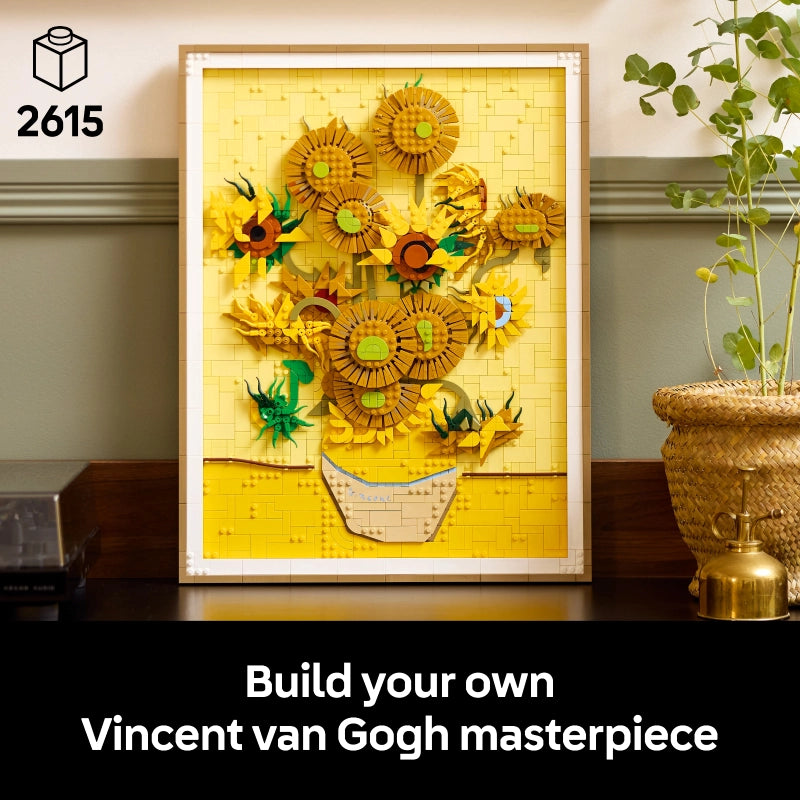 Lego - Vincent van Gogh – Sunflowers 2615 Pcs 18Y+ — BambiniJO Jordan