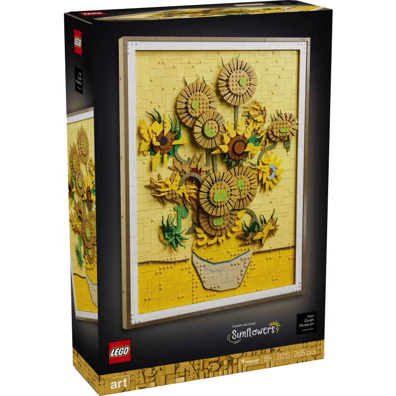 Lego - Vincent van Gogh – Sunflowers 2615 Pcs 18Y+ — BambiniJO Jordan