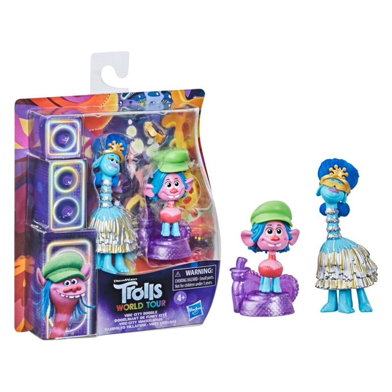 Trolls - DreamWorks World Tour Vibe City Bobble | 4Y+ Trolls - DreamWorks World Tour Vibe City Bobble | 4Y+