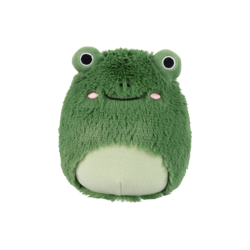 Squishmallows - Medium Plush 12" Fuzzamallows Gloria the Dark Green Frog | 1-6Y
