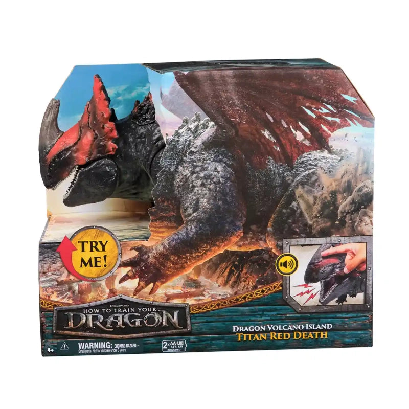 Dragons - Titan Red Death with Sound | 4Y+ Dragons - Titan Red Death with Sound | 4Y+