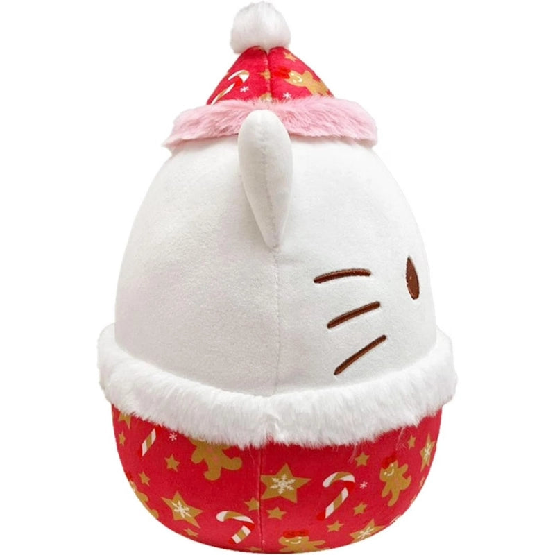 Squishmallows - Little Plush 8" Hello Kitty and Friends- Hello Kitty Gingerbread Print | 1-6Y