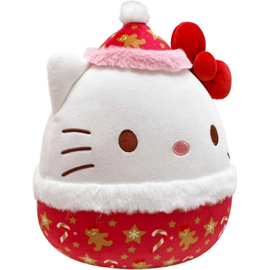 Squishmallows Little Plush 8" Hello Kitty and Friends- Hello Kitty Gingerbread Print | 1-6Y — BambiniJO Jordan